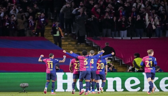 برشلونة أول المتأهلين إلى ربع نهائي دوري أبطال أوروبا