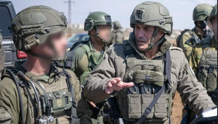 رئيس أركان جيش الاحتلال يقوم بجولة ميدانية في "سوريا"
